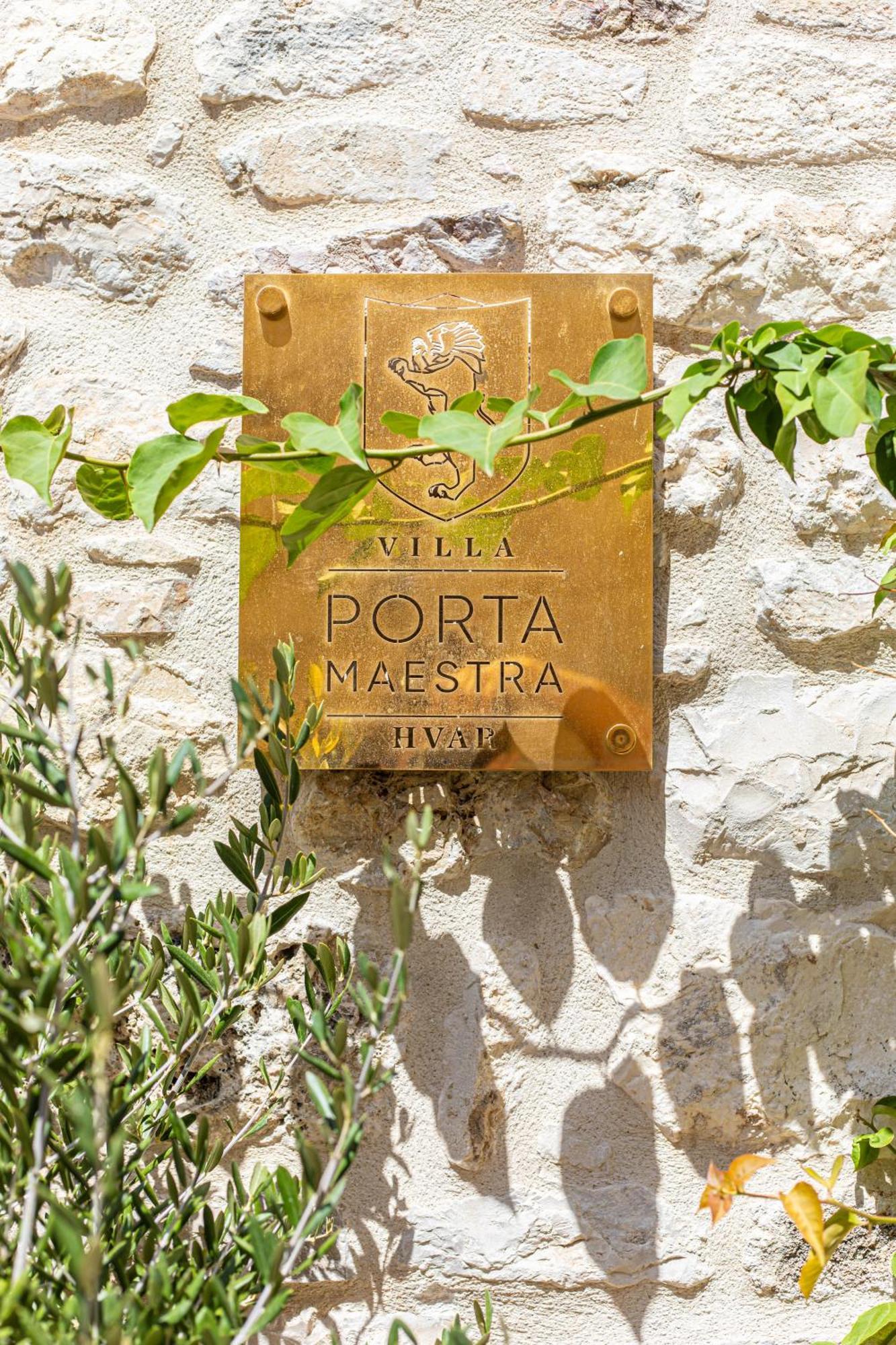 Villa Porta Maestra Хвар Экстерьер фото